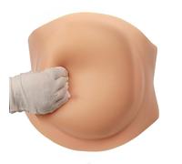 Pregnant Belly - 37.40 Inch Artificial Pregnant Silicone Belly, Lightweight Memory Sponge Belly | For Fool's Day Party Home Office Cosplay Photography Stage Performance Films Use