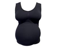Pregnant belly cover Fake Costume for Adults, Old Lady Costume for Halloween, Cosplay, Party (Negro 95)