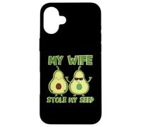 Pregnant Keto Avocado Funny Expecting Dad Ketogenic Case for iPhone 16 Plus