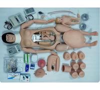 PregnantChildbirth First Aid Training, Woman and Baby Heavy Bleeding Model, Mannequin Training Dummy Patient Care Skills, Emergency Mannequin, for Postpartum Practice