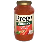 Prego Chunky Tomato, Basil and Garlic Noodle Sauce, 24 oz Jar