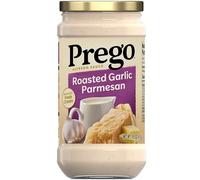 Prego Pasta Sauce, Alfredo Sauce with Roasted Garlic and Parmesan Cheese, 14.5 Ounce Jar
