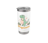 Pregosaurus Pregnant Mom Dinosaur Stainless Steel Insulated Tumbler