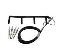 Preheat plug harness Compatible With VW For Golf For TDI 1.9L 2004 2005 2006 Car Glow Plug Wiring Harness OEM: 038971782C N10591608 0250202023 7148600000(A SET)