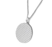 Prehistoric Ape Robot to Man Evolution Pendant Necklace Funny Diamond Photo Necklaces Jewellery for Women