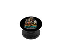 Prehistoric Bartenders Do It Best Dinosaur Bartending PopSockets Adhesive PopGrip