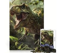 Prehistoric Dinosaurs Land 1000 Piece Jigsaws for Teenagers Puzzle Memory Gain Relaxing Fun Design Assembly Warm Surprise (38x52cm)