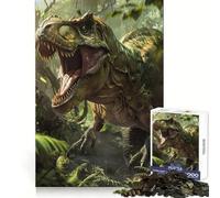 Prehistoric Dinosaurs Land 1000 Pieces Jigsaw Puzzles for Teenagers Cognitive Toy Gentle Leisure Pattern Assembly Fine Art Piece (50x75cm)