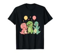 Prehistoric Pal Party. Cute Kawaii Dino Friends T-Shirt