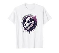 Prehistoric Soul Dinosaur Fossil Art for Paleontology Fans T-Shirt, Men, White, 3XL