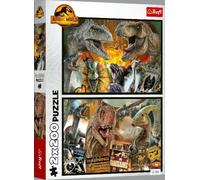 Trefl Puzzles Prehistoric World / Universal Jurrasic World – 2 Puzzles