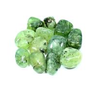 Prehnite with Epidote Polished Tumblestone Healing Crystals