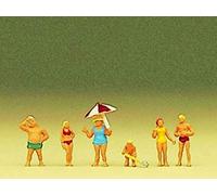 Preiser 1/220 Ème - PR88524 - Model Railway - Family at the Beach