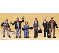 Preiser H0 10453 Figure Set Personnel US Freight Train 1:87