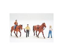 Preiser 1/87 Ème - PR10500 - Model Railway - Horses and Cavaliers I