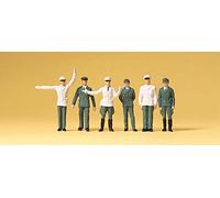 Preiser 1/87 Ème - PR14146 - Model Railway - Police Officers