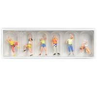 Preiser 1:87 - PR10606 - Model Railway - Athletes Climbing