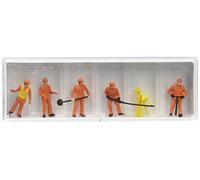Preiser 14035 Track Workers (5) Standard Figure Set