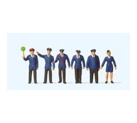 Preiser 10011 DB Railway Personnel (6) Exclusive Figure Set Figure Set HO Gauge