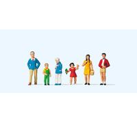 Preiser 10023 HO/OO Gauge Children (6) Exclusive Figure Set (A)