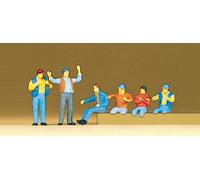 Preiser 10038 Truckers (6) Exclusive Figure Set HO