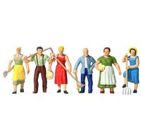 Preiser 10040 Rural Population Figure Set HO NEW