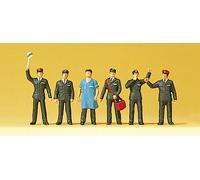 Preiser 10087 Swiss Railway Personnel (6) Exclusive Figure Set