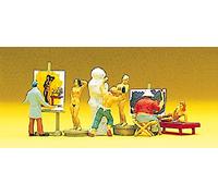 Preiser 10106 Artist-Sculptor with Nude Models