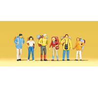Preiser 10113 Young Travellers (6) Exclusive Figure Set