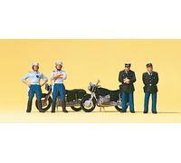 Preiser 10191 HO figures French gendarmerie Model: HO gauge 1/87