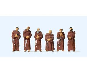 Preiser 10198 Franciscan Monks Figure Pack HO NEW