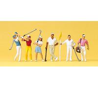Preiser 10231 Golfers (6) Exclusive Figure Set