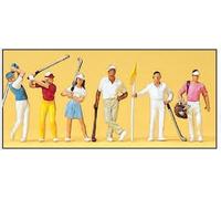 PREISER 10231 HO Scale Golf Players (The Set Includes 6 Pieces)