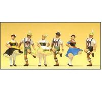PREISER 10240 HO Scale Bavarian Folklore Dancing