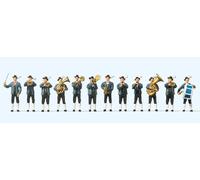 Preiser 10250 Band Bavarian Package(12) HO Model Figure