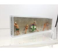 Preiser 10283 HO/OO Gauge Family Krause at the Beach (6) Exclusive Figure Set (B
