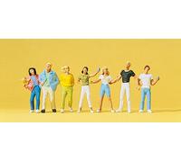 Preiser 10291 Teenagers (7) Exclusive Figure Set