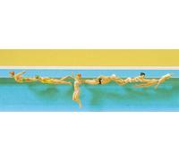 Preiser Figure Set 10306 Floating – 6 Swimmers – H0