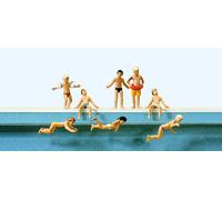 Preiser 10307 Children in the Swimming Pool, H0