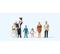 Preiser 10339 Wedding Scene (6) Exclusive Figure Set HO