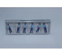 Preiser 10342 6 Firefighters in Summer Uniform NEW in OVP 1:87 H0 Figures