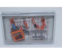 Preiser 10347 Road Maintenance 4 Figurines + Accessory Construction Site H0 1:87