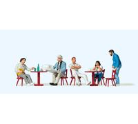 Preiser 10369 Guests In The Street Cafe, H0