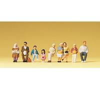 Preiser 10385 Sitting Passengers For Bus And Train, H0
