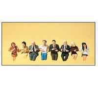 PREISER 10391 Scale Ho Sitting People A Restaurant (Suitable Also for Coaches)
