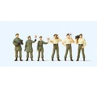 Preiser 10394 German BGS Traffic Operations (Pk6) Exclusive Figure Set HO/OO