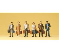 Preiser 10408 Passengers (6) Exclusive Figure Set