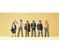 Preiser 10410 Railway Personnel Great Britain, H0