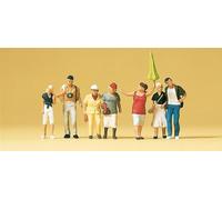 Preiser 10455 Tourist guide , tourists 1:87