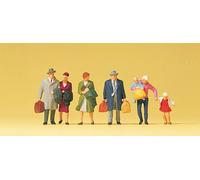 Preiser 10511 Pedestrians Walking Passengers Package HO Model Figure 1:87
